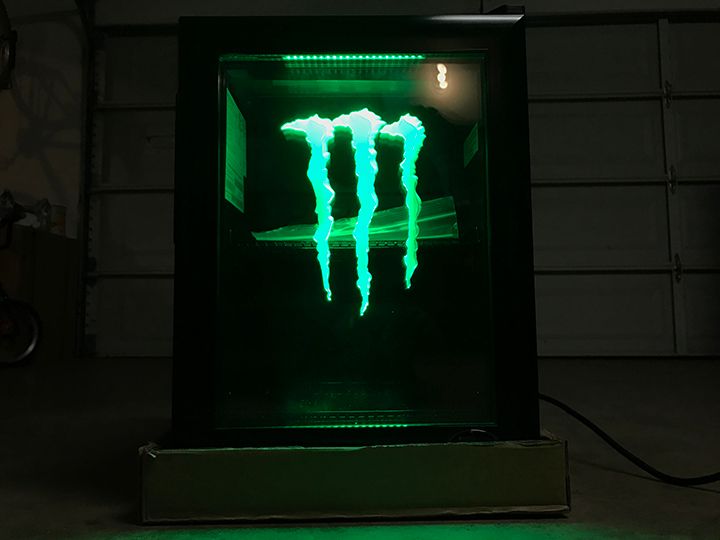 BRAND NEW MONSTER ENERGY GS1 G1 COUNTERTOP MINI FRIDGE COOLER Redbull