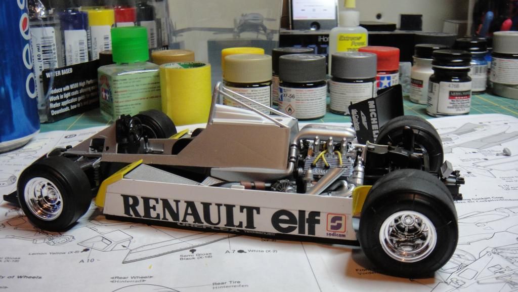 tamiya renault re30b turbo