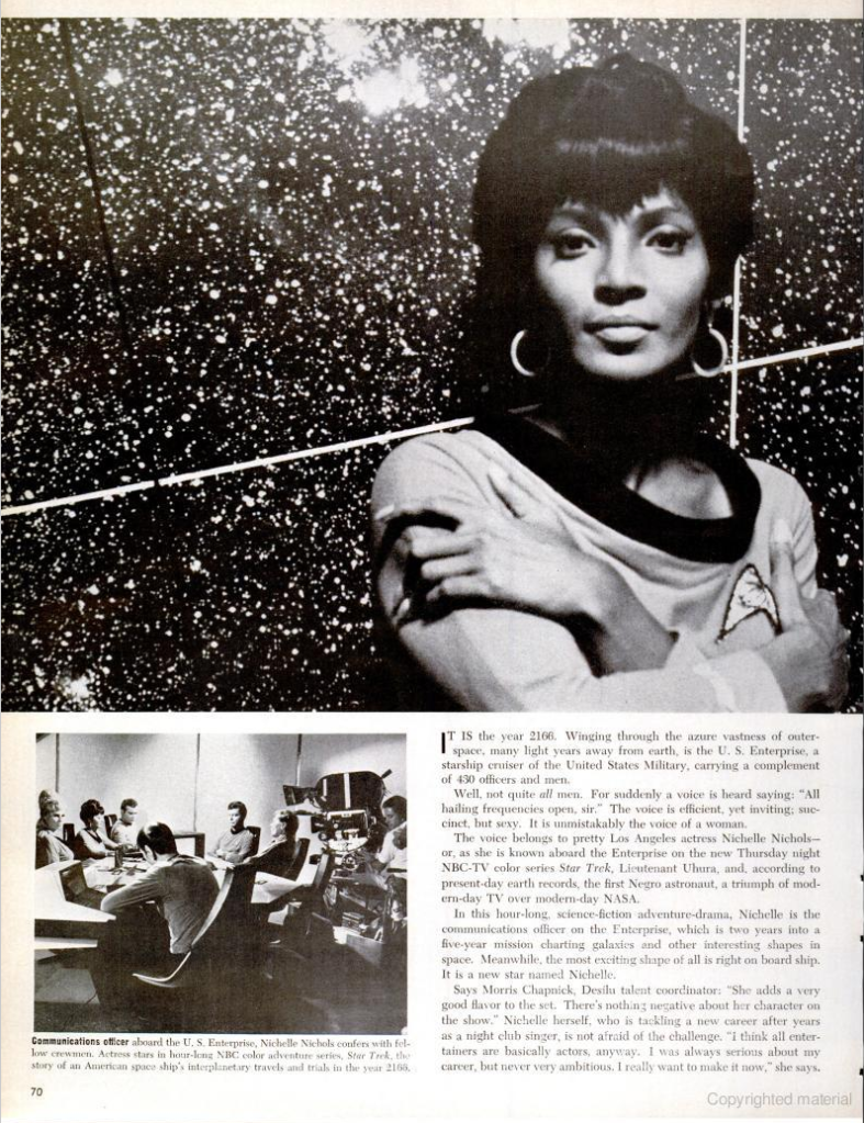 This Comm Needs More Nichelle Nichols Ontd Startrek