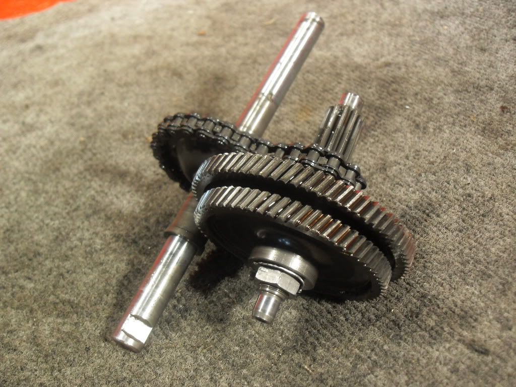 1991 Tomos A3 Golden Bullet 2 Speed Transmission Gears & Crank Moped