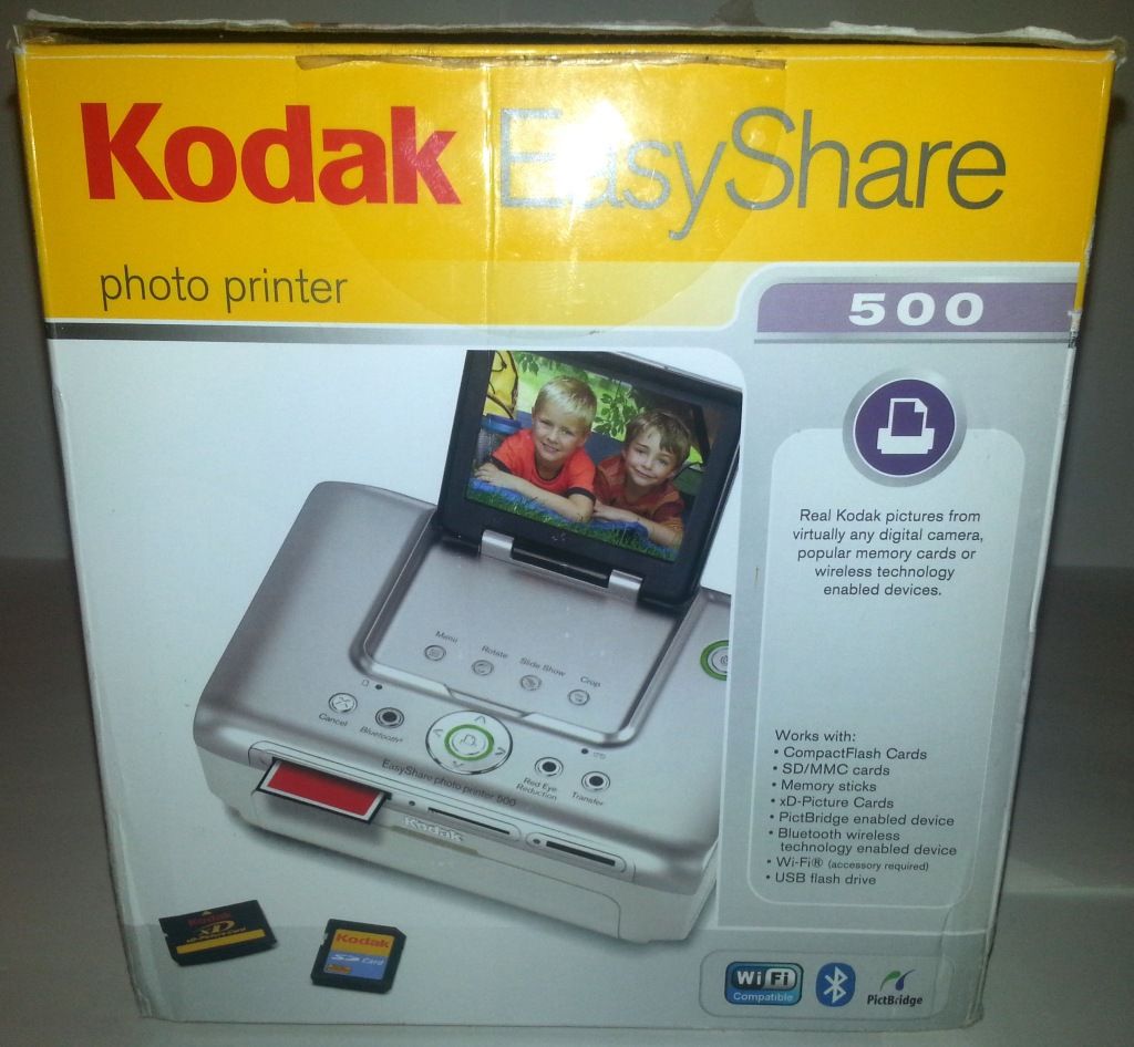 Kodak EASYSHARE 500 Digital Photo Thermal Printer *NEW OPEN BOX!* eBay
