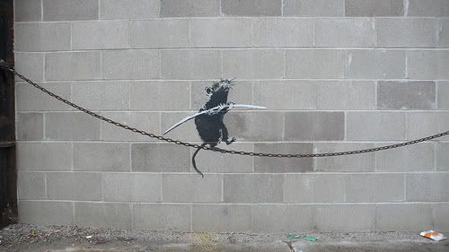 banksy rat stencil. Wallpaper, anksy stencil art