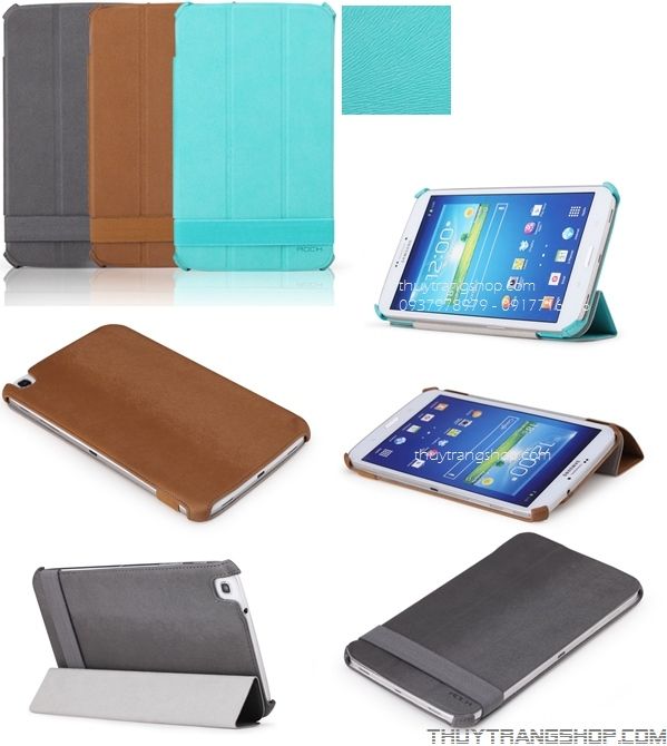 Ốp Lưng - Bao Da Samsung Galaxy Tab 3 Lite 7.0 - 8.0 - 10.1 => ThuyTrangShop.com - 9