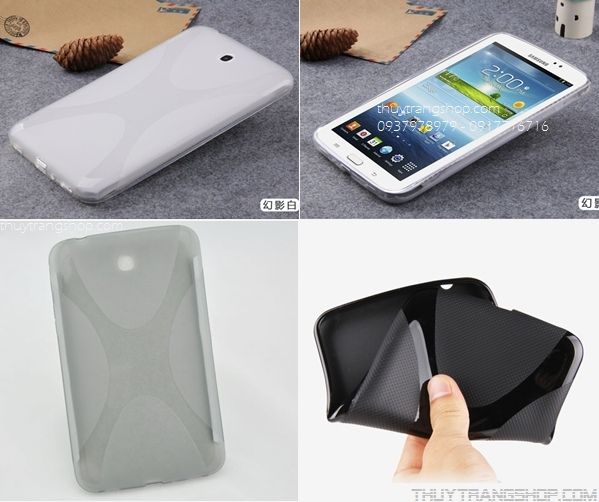 Samsung Galaxy Tab 3 7.0 - Ốp Lưng - Vỏ Bao Da - Miếng Dán Màn Hình - Phụ Kiện - 3