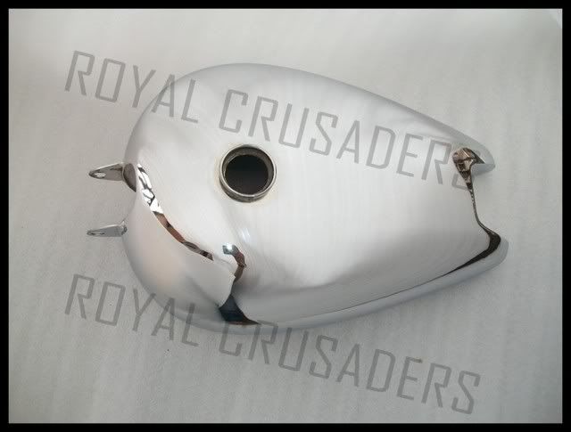 BSA CHROMED B 31 PETROL TANK  