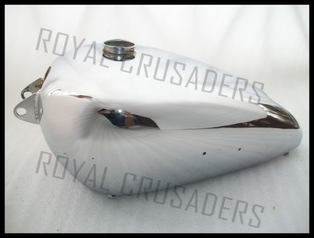 BSA CHROMED B 31 PETROL TANK  