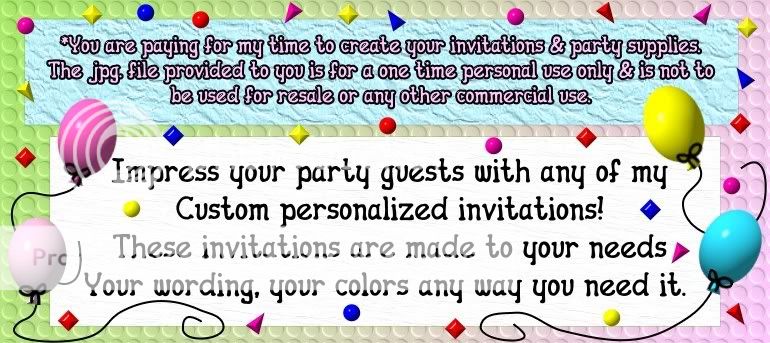 iCarly invitaciones para boletos de cumpleaños + fuentes de fiesta