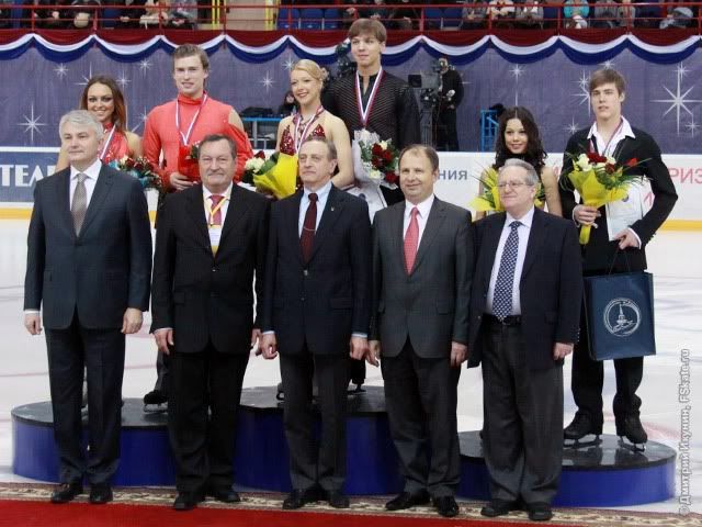Победители и призёры чемпионата России 2011 года по фигурному катанию
