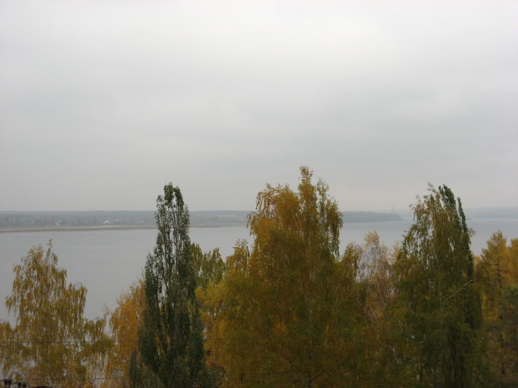 Kama river in Perm
